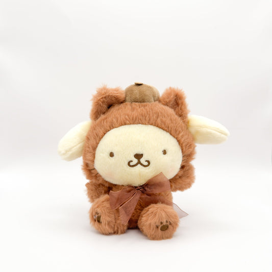 Purin Plush Toy Brown Bear Onesie 7 Inch | My Plush Mart