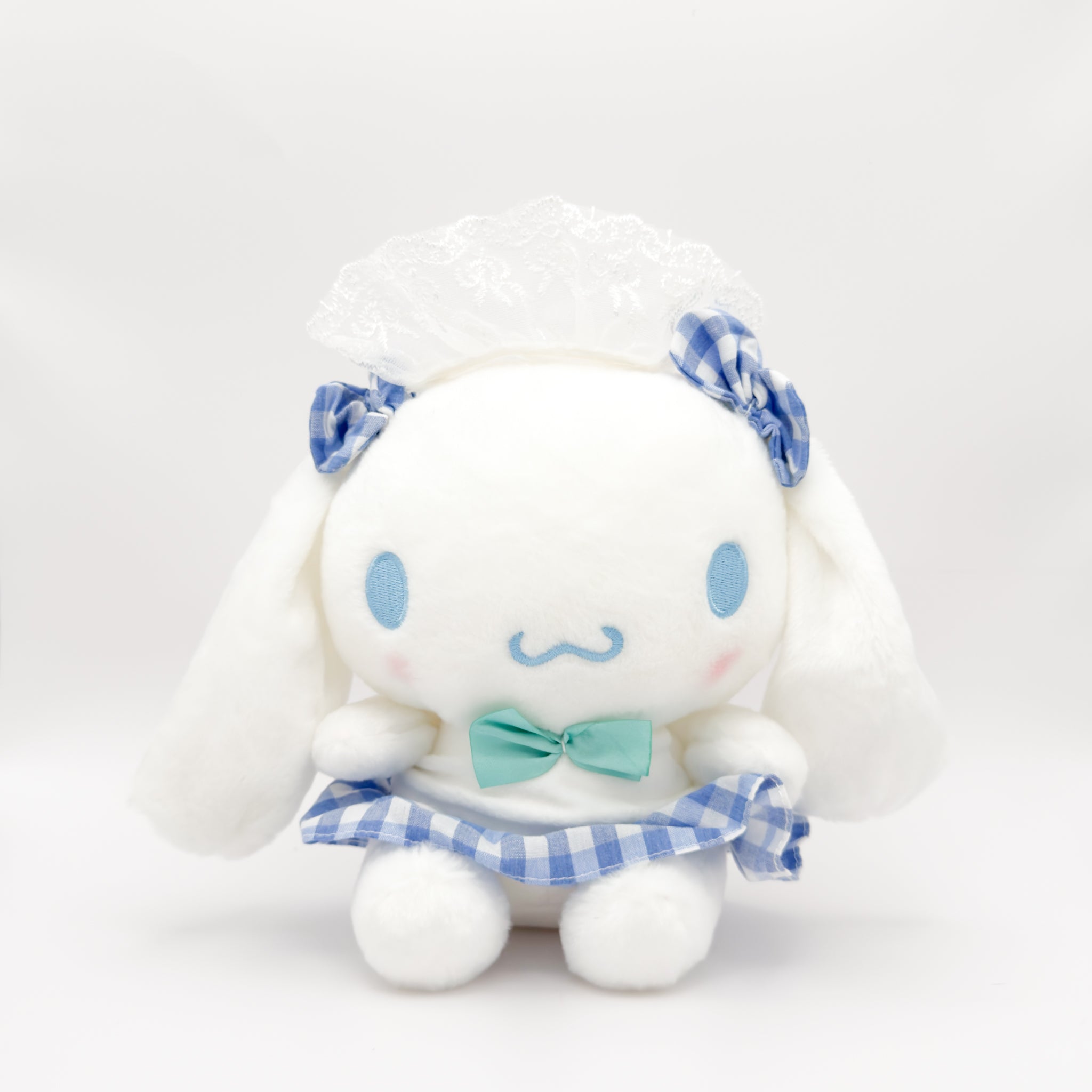 Baby Cinna in Blue Checkered Dress 8" Plush