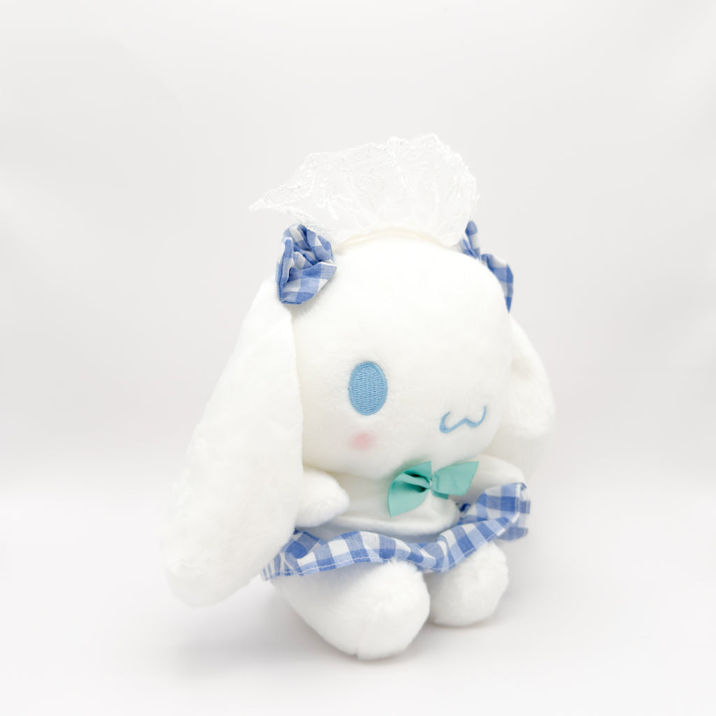 Baby Cinna in Blue Checkered Dress 8" Plush