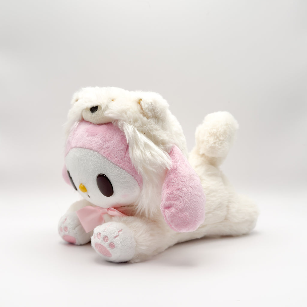 Melody in Cream Puppy Fluffy Onesie 11" Plush