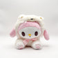 Melody in Cream Puppy Fluffy Onesie 11" Plush