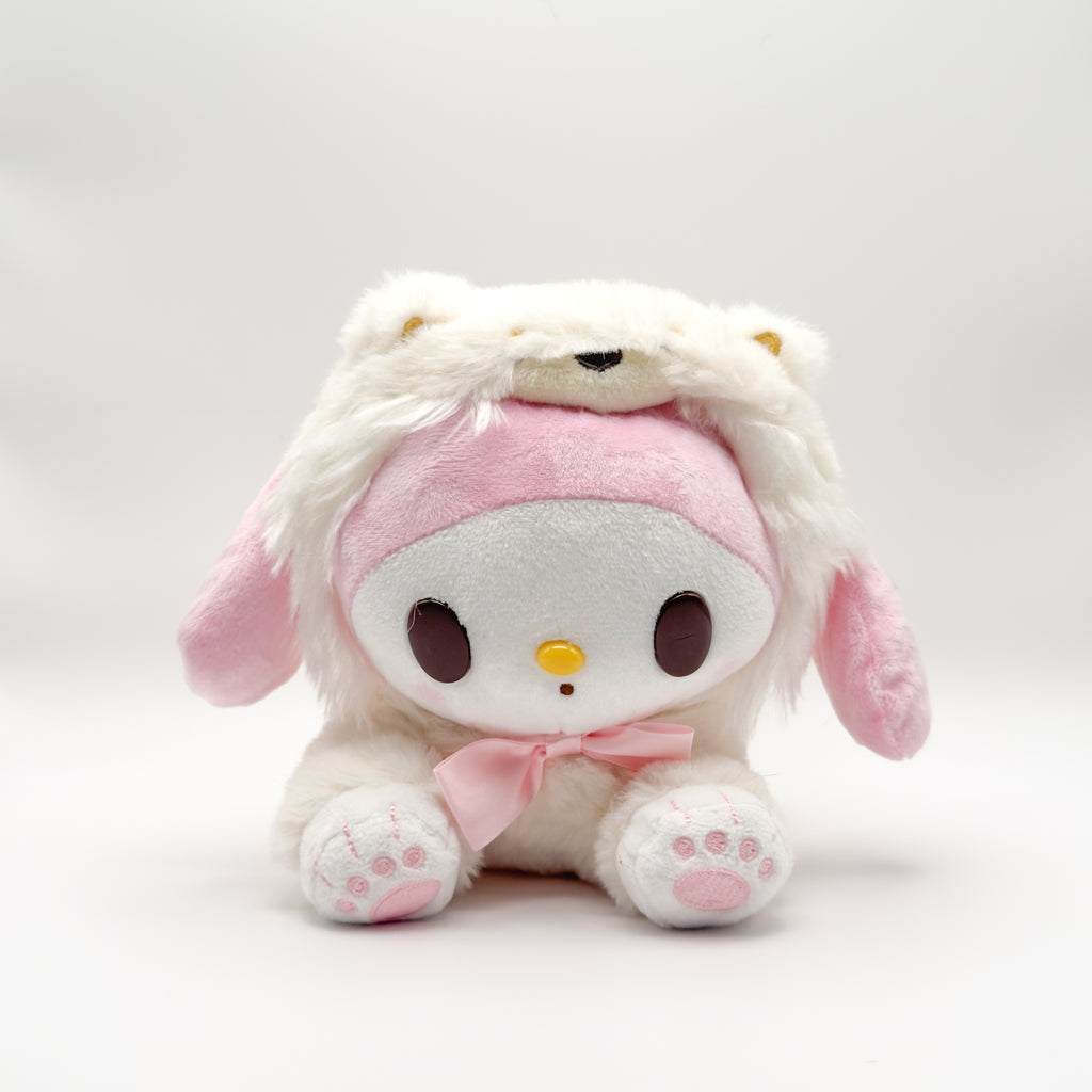 Melody in Cream Puppy Fluffy Onesie 11" Plush