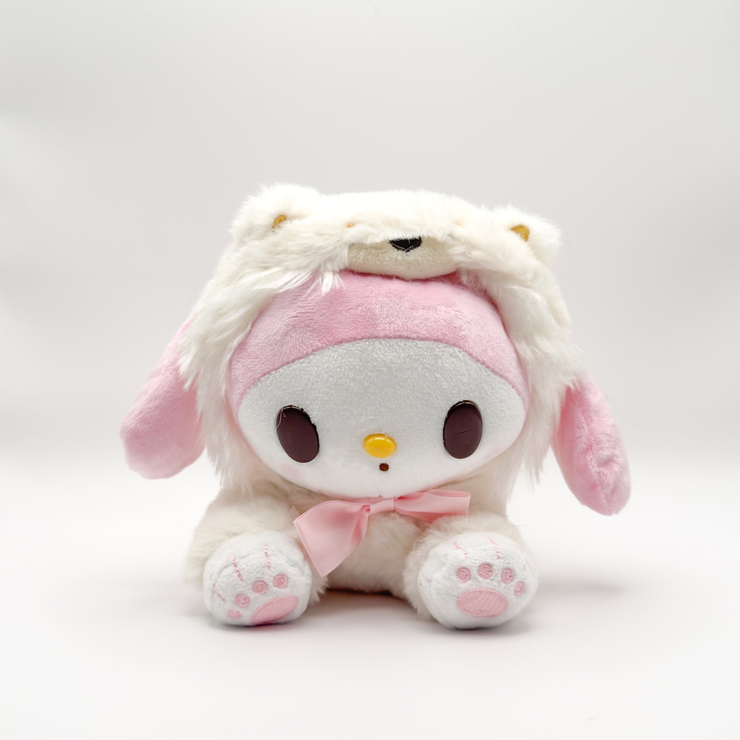 Melody in Cream Puppy Fluffy Onesie 11" Plush
